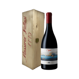 CAPRI ROSSO DOP 2020 MASSERIA FRATTASI ASTUCCIO LEGNO CL 75 Enotabaccheria Ferrulli resized