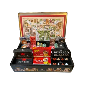 6 set 21 mazzi di carte per 5 giochi gioco delloca con dadi e pedine juego enotabaccheria ferrulli gravina in puglia