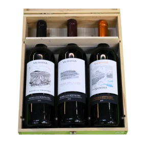 conf. legno 3 bottiglie val di suga toscana docg 2016 75cl val di suga enoteca ferrulli gravina in puglia