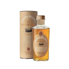grappa riserva in botti da sauternes grappa 700 ml sibona enoteca ferrulli gravina in puglia